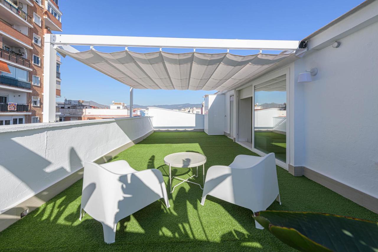 Wintowinrentals Exclusivo Atico Cerca De La Playa. Málaga Exteriör bild